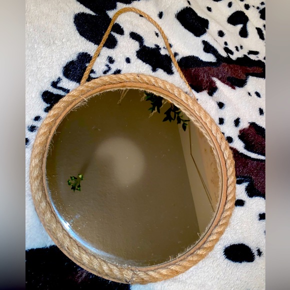 Round rope mirror - Picture 1 of 1